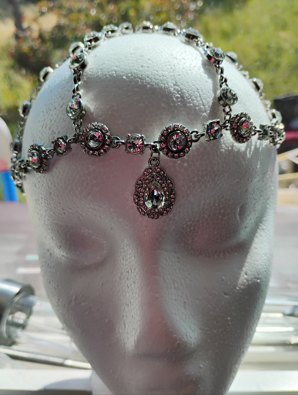 Silver Sparkling Hair Accessory